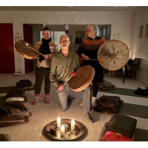 Trommehealing med de 3 Shaman-l�rlinge, den 15 januar 2026