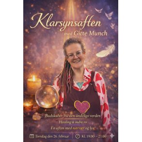 Klarsynsaften med Gitte Munch, den 26. Februar 2026