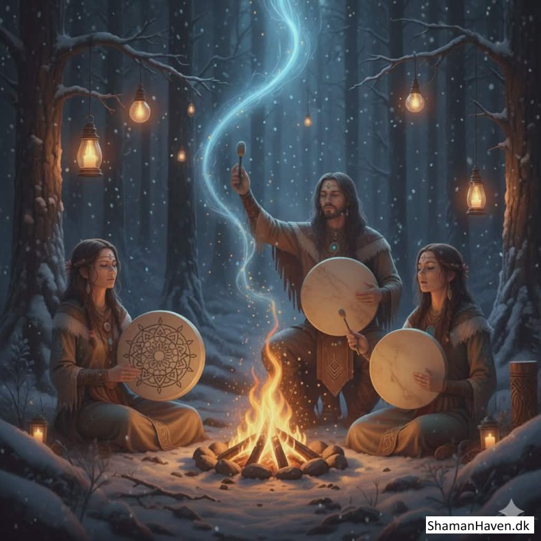 Trommehealing med de 3 Shaman-l�rlinge, den 15 januar 2026