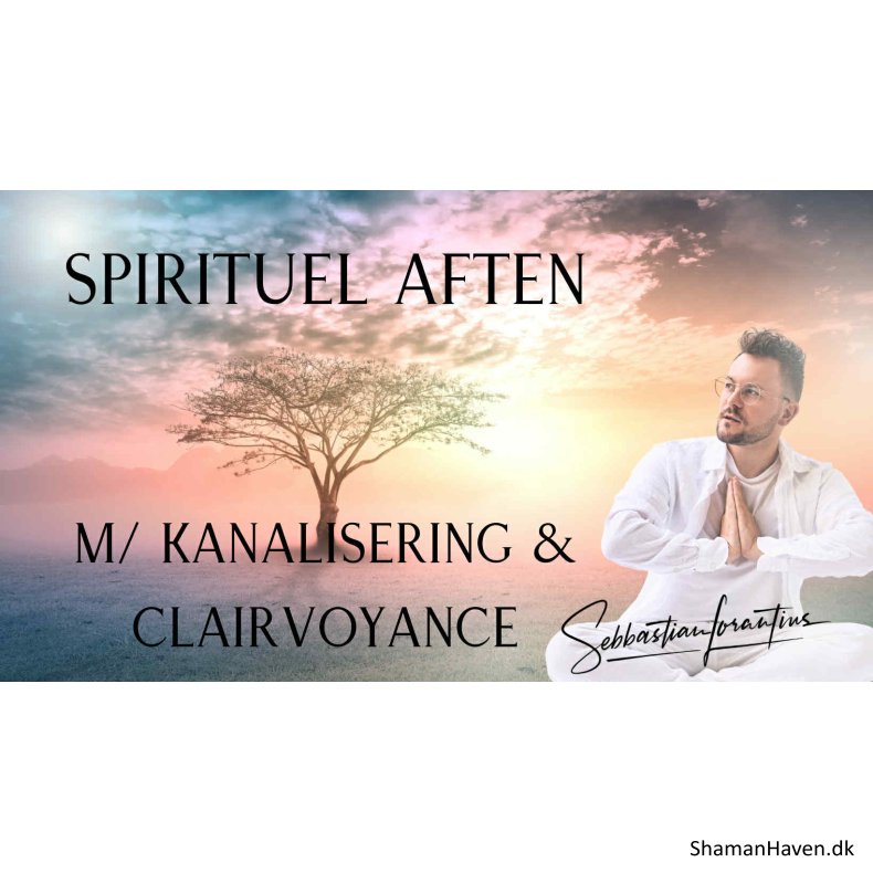 Spirituel aften med med Sebbastian Lorantius d. 3. december 2025